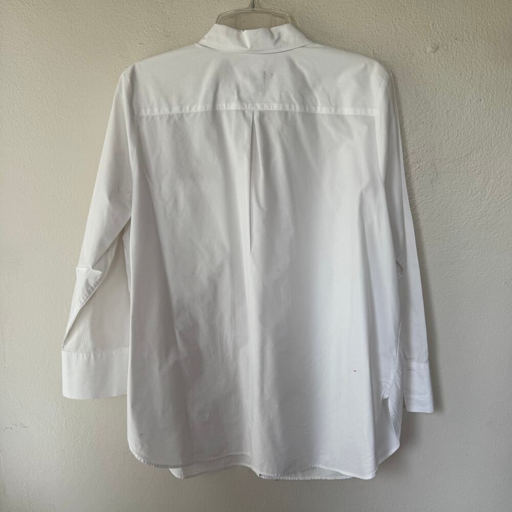 Talbots Crisp White Long Shirt size XL - Picture 8 of 11